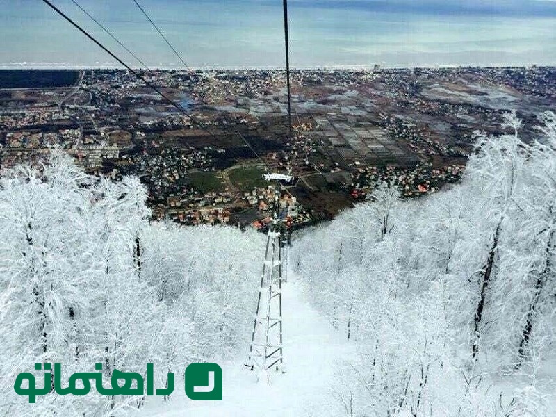 سفر زمستانی به نمک آبرود