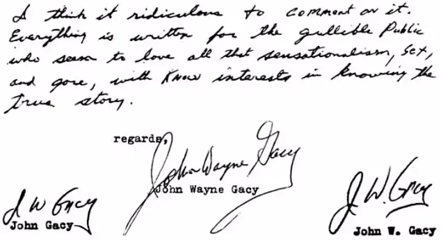 John-Wayne-Gacys-handwriting