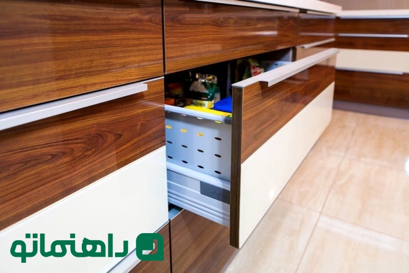 درب_ کابینت آشپزخانه لاکی