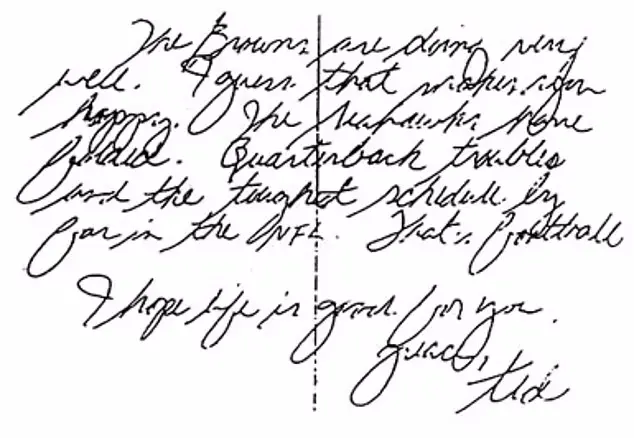 Ted-Bundys-handwriting