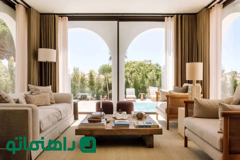 مبلمانی که راحتی مدرن را با سبک بی_ زمان ترکیب می _کنند
