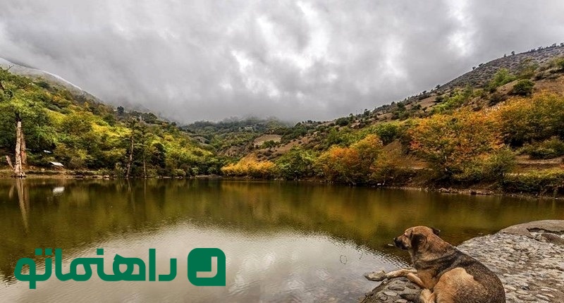 سفر زمستانی به دریاچه سد دریوک2