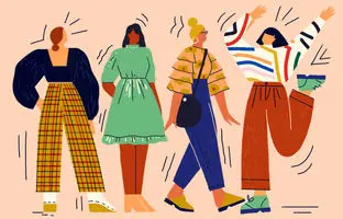 شخصیت شناسی از روی مدل و رنگ لباسی که می پوشید