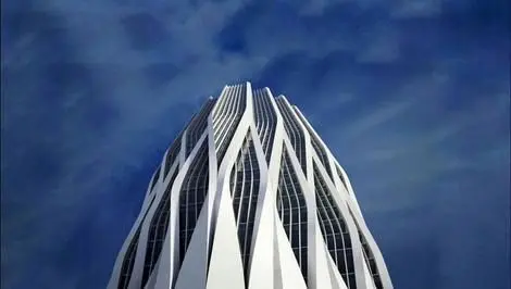 معماری زیباترین ساختمان مدرن این روزهای عراق + ویدئو و تصویر