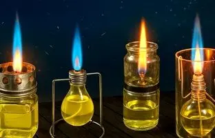 9 ایده خلاقانه برای ساخت شمع های نفتی کاربردی + ویدئو