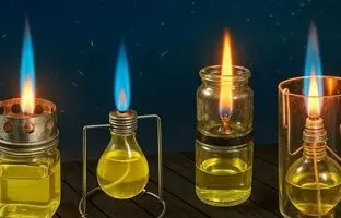 9 ایده خلاقانه برای ساخت شمع های نفتی کاربردی + ویدئو