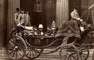  استقبال ملکه ویکتوریا از ناصرالدین‌شاه قاجار + تصویر