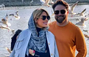  همسر بابک جهانبخش، به سبک دهه هفتاد! 