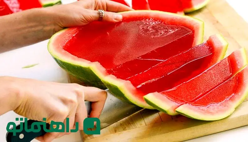 شب یلدا با هندوانه چی درست کنیم؟ + 3 ایده جذاب و متنوع برای‌ تهیه دسر هندوانه‌ای