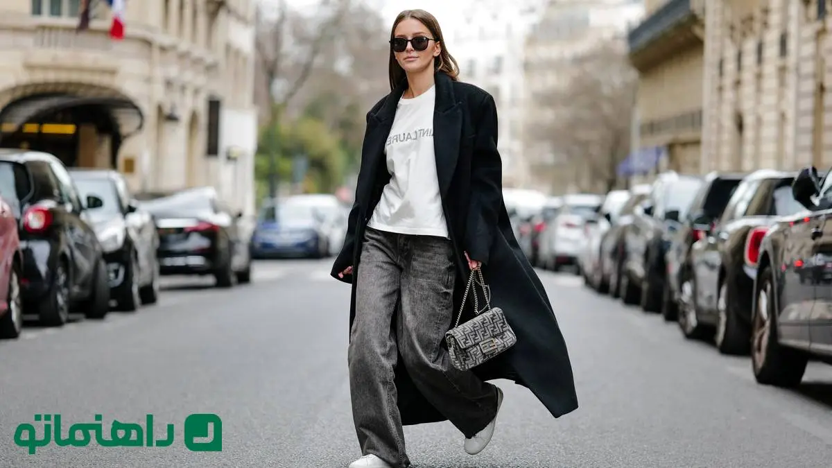 استایل با پالتو مشکی ؛ ۵ استایل شیک و بی زمان برای زمستان