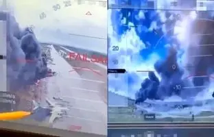 شبیه سازی نحوه عملیات بی‌سابقه اوکراین علیه پایگاه‌های هوایی روسیه + ویدئو