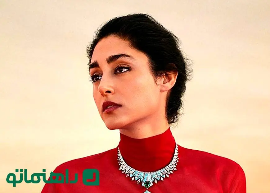 استایل به سبک سلبریتی‌ها؛ استایل گلشیفته فراهانی با لباس ابریشمی از برند گوچی