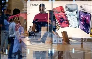 قیمت آیفون امروز شنبه 6 بهمن 1403