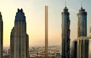 آسمان‌خراش فوق باریک دبی فقط به اندازه یک آپارتمان عرض خواهد داشت + عکس