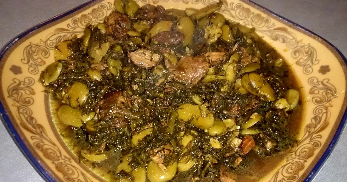 طرز تهیه خورش شوید باقالی