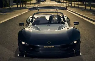 ابرخودروی اسپانیایی بالتازار ریولت R با ظاهری شبیه به بت موبیل معرفی شد