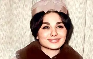 عکس قدیمی: تیپ و چهرۀ فرح در 15 سالگی