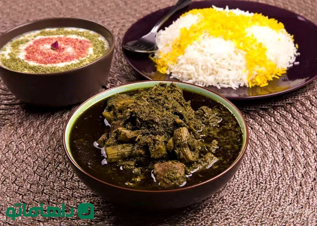 طرز تهیه خورشت کرفس غلیظ و لعابدار / سبزی های خورشت کرفس + رازهای روغن انداختن خورشت کرفس + کالری و ارزش غذایی خورشت کرفس