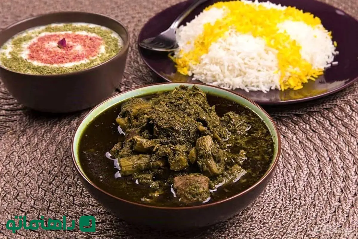 طرز تهیه خورشت کرفس غلیظ و لعابدار / سبزی های خورشت کرفس + رازهای روغن انداختن خورشت کرفس + کالری و ارزش غذایی خورشت کرفس