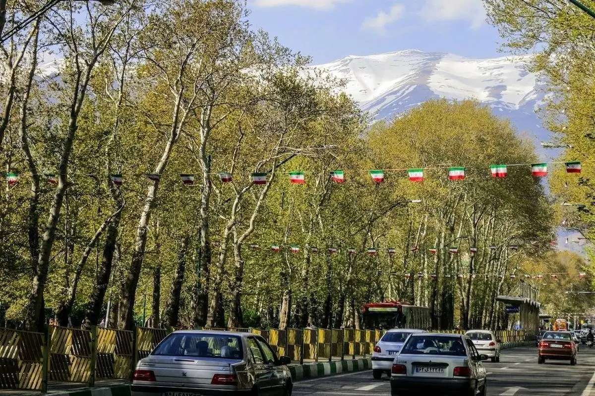  تهران قدیم؛ نمایی از «جنوب شرق شهر» در سال 49؛ خیابان ولیعصر در سال 45  + تصویر