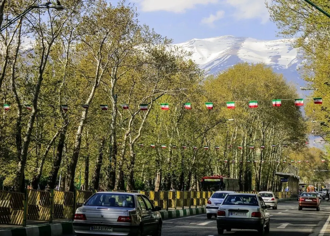  تهران قدیم؛ نمایی از «جنوب شرق شهر» در سال 49؛ خیابان ولیعصر در سال 45  + تصویر