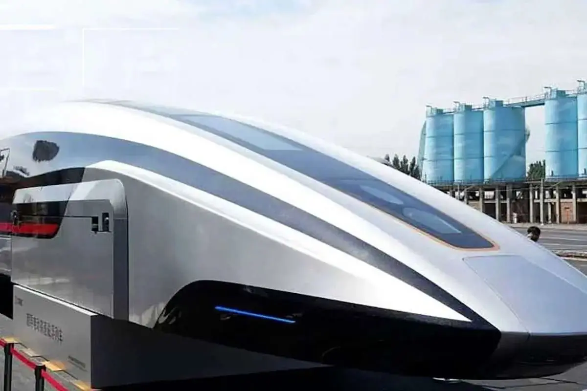  رونمایی از سریع‌ترین قطار چین با سرعت ۶۰۰ کیلومتر بر ساعت + ویدئو