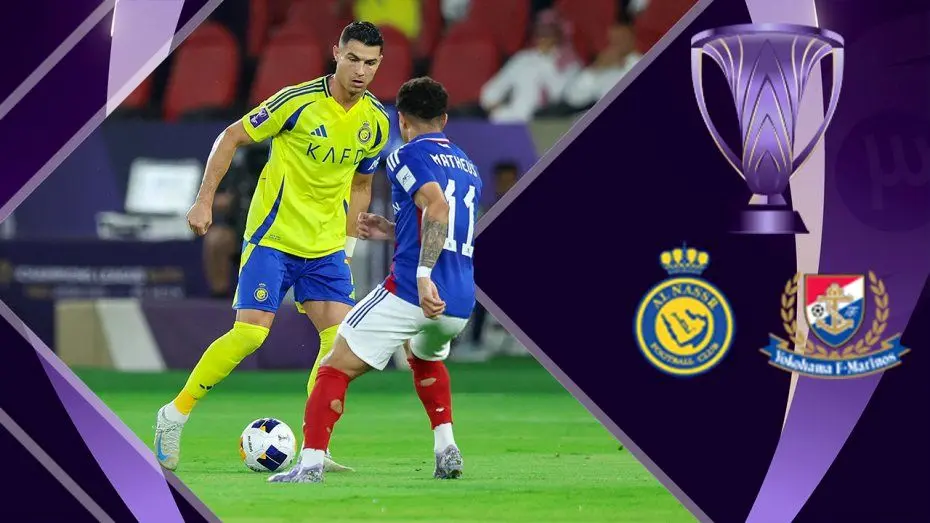 خلاصه بازی یوکوهاما مارینوس 1 - النصر 4 + ویدئو
