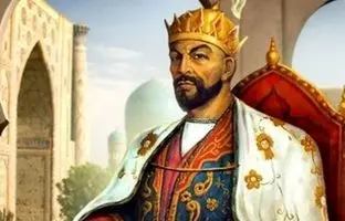 عکس قدیمی؛ جمجمه «تیمور لنگ» در دست باستان شناسان روسی؛ سال 1320 