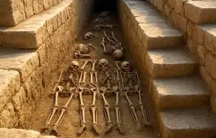 
اسرار استخوان‌های انسان؛ کشف ۱۱ اسکلت هخامنشی در کانال‌های زیر تخت جمشید که اسرار یک پرونده مرموز را باز کرد
