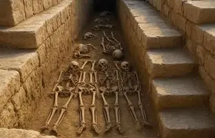 
اسرار استخوان‌های انسان؛ کشف ۱۱ اسکلت هخامنشی در کانال‌های زیر تخت جمشید که اسرار یک پرونده مرموز را باز کرد

