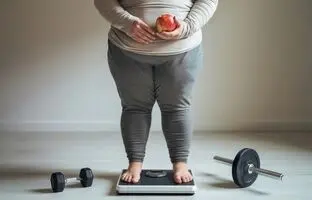 تاثیر استرس در استپ وزنی هنگام رژیم + ویدئو