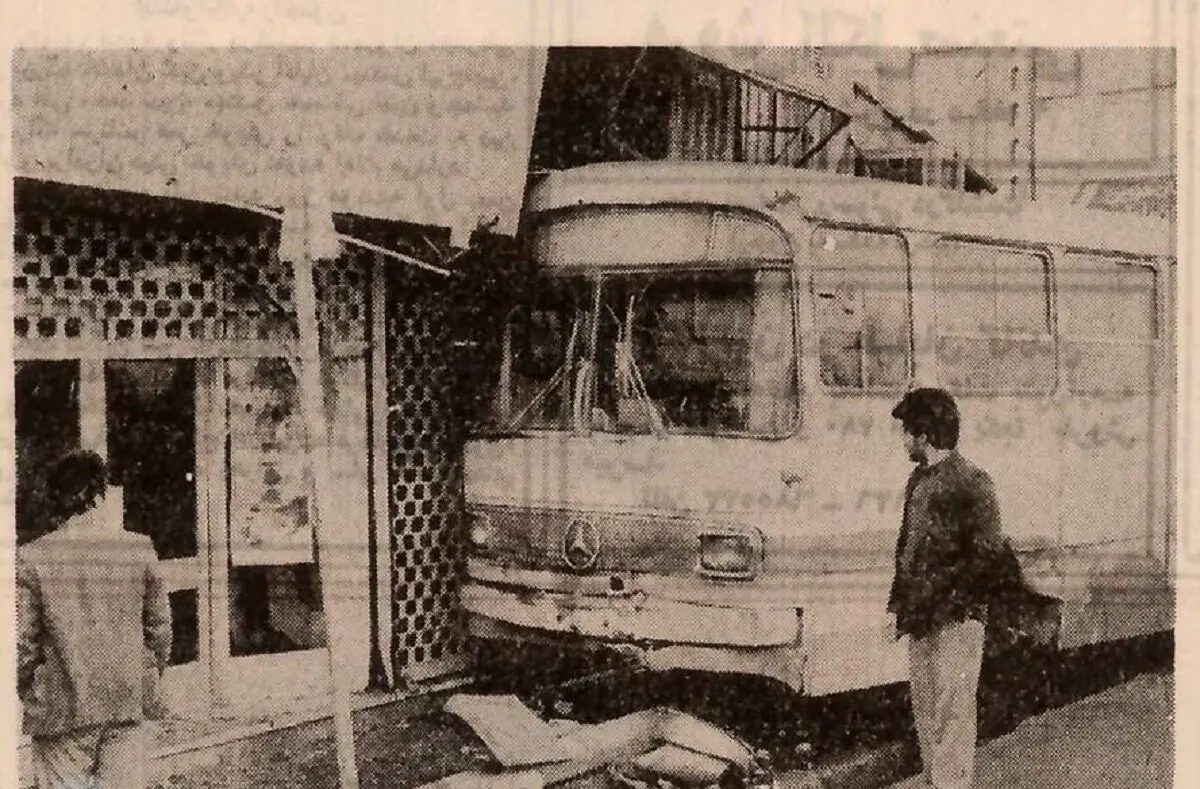 گزارش تصویری از تصادفات عجیب در تهران ۴۰ سال پیش!