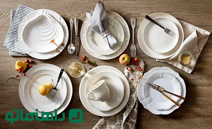 راهنمای خرید سرویس چینی برای آشپزخانه مدرن
