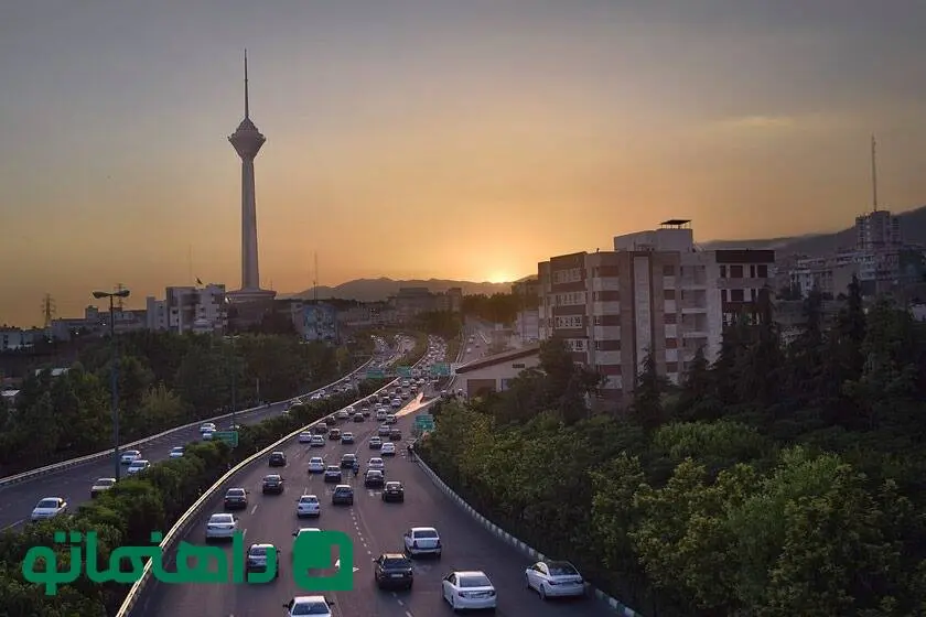 (تصویر) بادیگاردهای برج میلاد؛ فردا هوای تهران پاییزی می‌شود!
