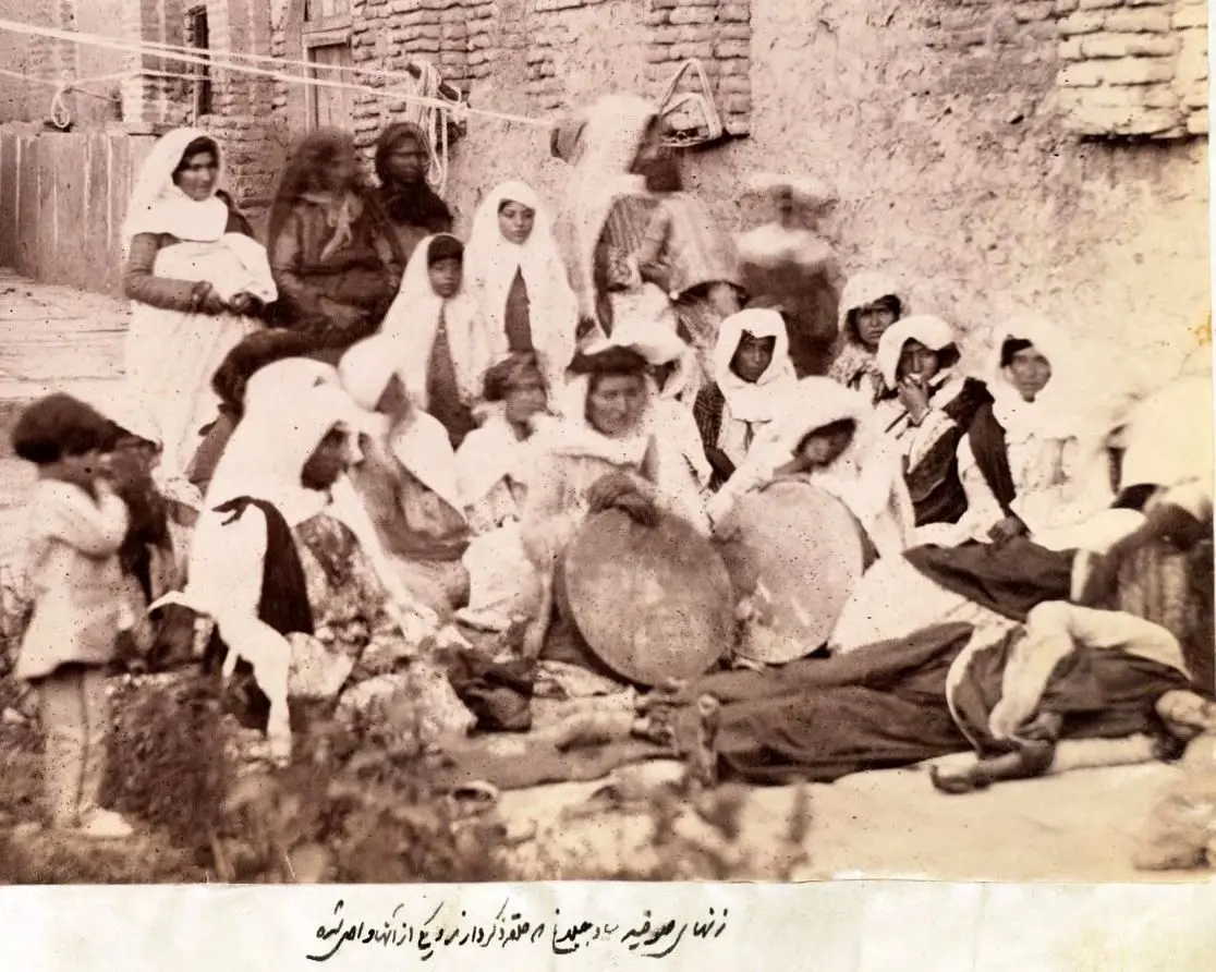 زنان صوفی در ساوجبلاغ حدود ۱۵۰ سال پیش و دوره قاجار 