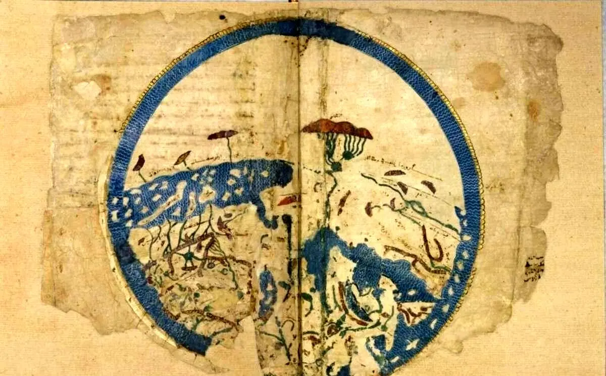 چطور یک ایرانی در قرن هشتم قدیمی‌ترین نقشه جهان را اینقدر دقیق ترسیم کرد؟+ عکس