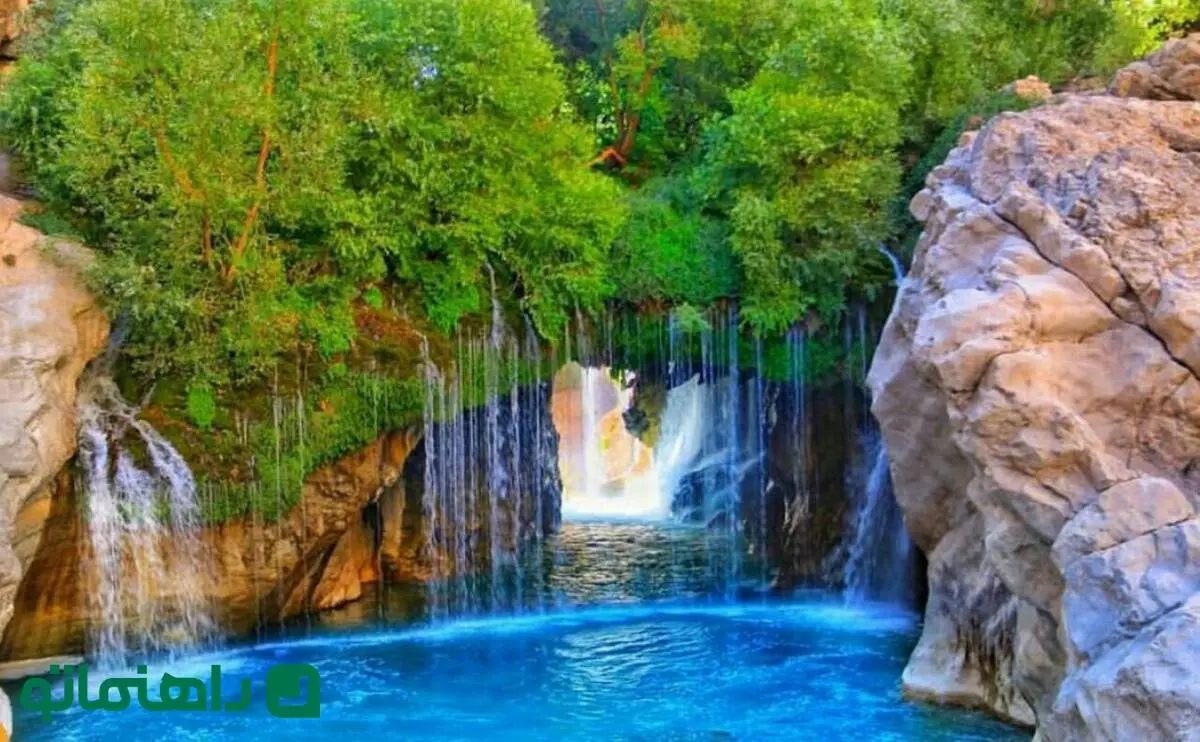 5 آبشار سمیرم اصفهان برای طبیعت‌گردی در روزهای گرم