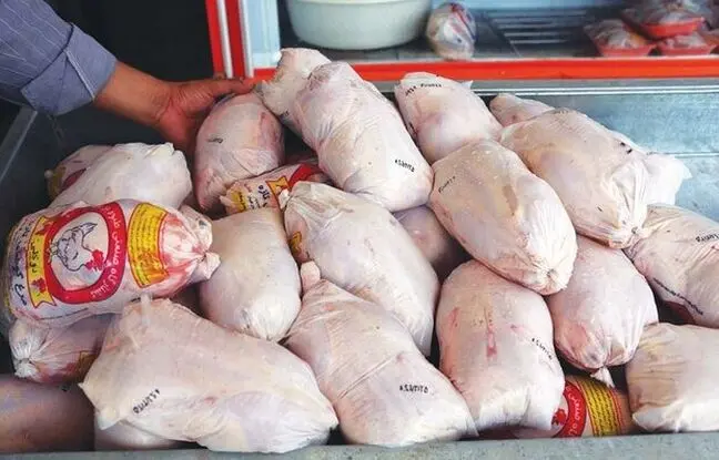 
قیمت گوشت مرغ، امروز دوشنبه ۱۳ اسفند ۱۴۰۳

