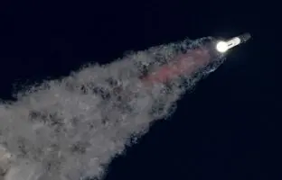 ویدئوی جالب ایلان ماسک از لحظه برخاستن ششمین استارشیپ