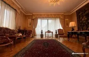 اتاق کار فرح دیبا به روی مردم باز شد + تصاویر