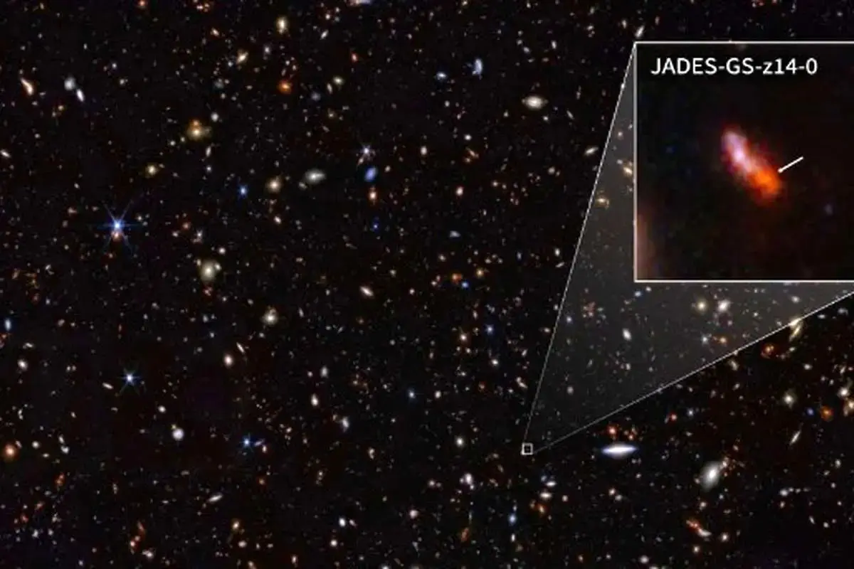  کهکشان ۲۸۰ میلیون ساله کشف شد: معجزه کیهانی جیمز وب! 