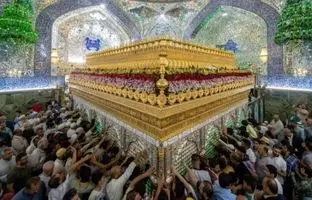 انفجار یک تلفن همراه در حرم امام علی (ع)