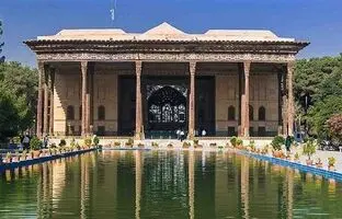 تصویری کمیاب از چهل ستون اصفهان