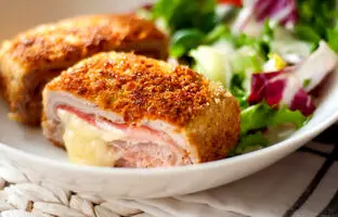 طرز تهیه کوردن بلو خانگی با مرغ