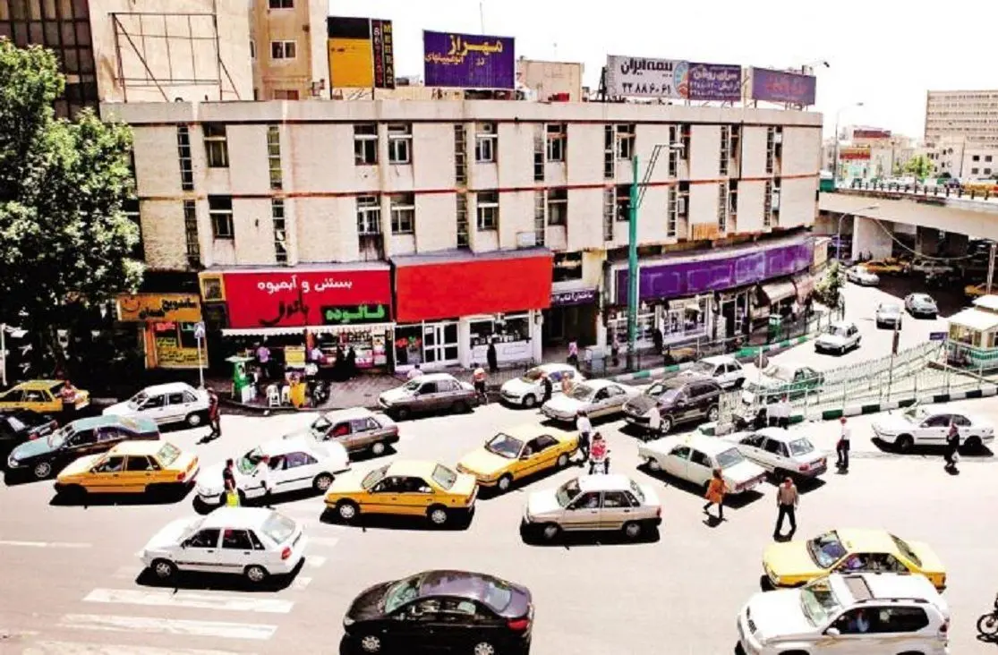  سید خندان تهران پیش از احداث پل و زمانی که نامش داریوش بود + تصویر