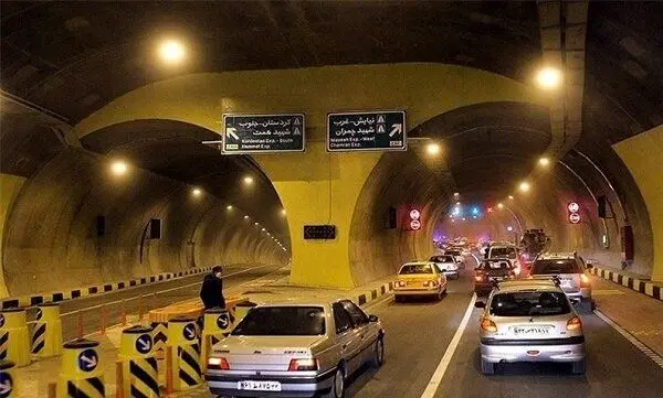 ۲ تونل بزرگ پایتخت امشب مسدود می‌شود + جزئیات