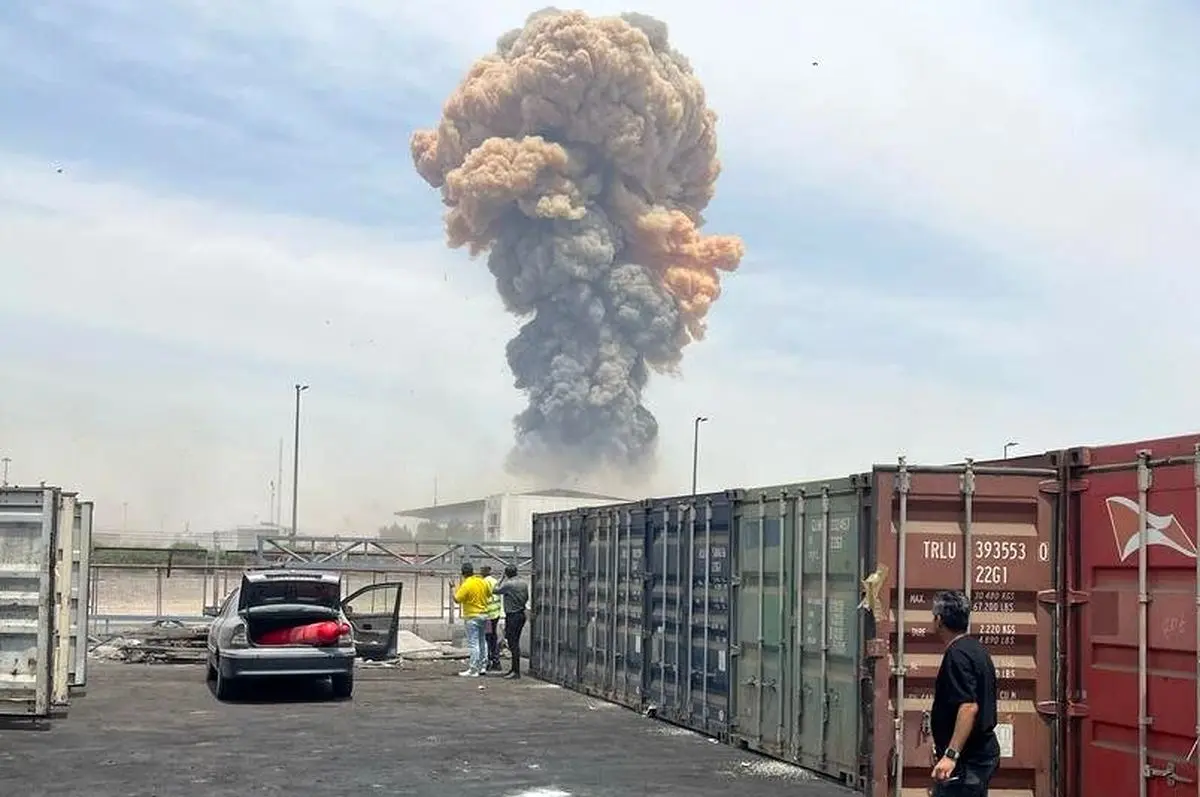  انفجار بزرگ در بندر شهید رجایی؛ افزایش فوتی‌ها به ۱۸ نفر + ویدئو