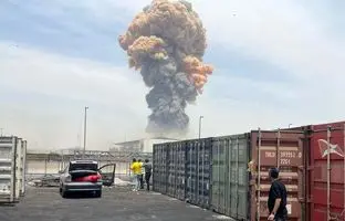  انفجار بزرگ در بندر شهید رجایی؛ افزایش فوتی‌ها به ۱۸ نفر + ویدئو