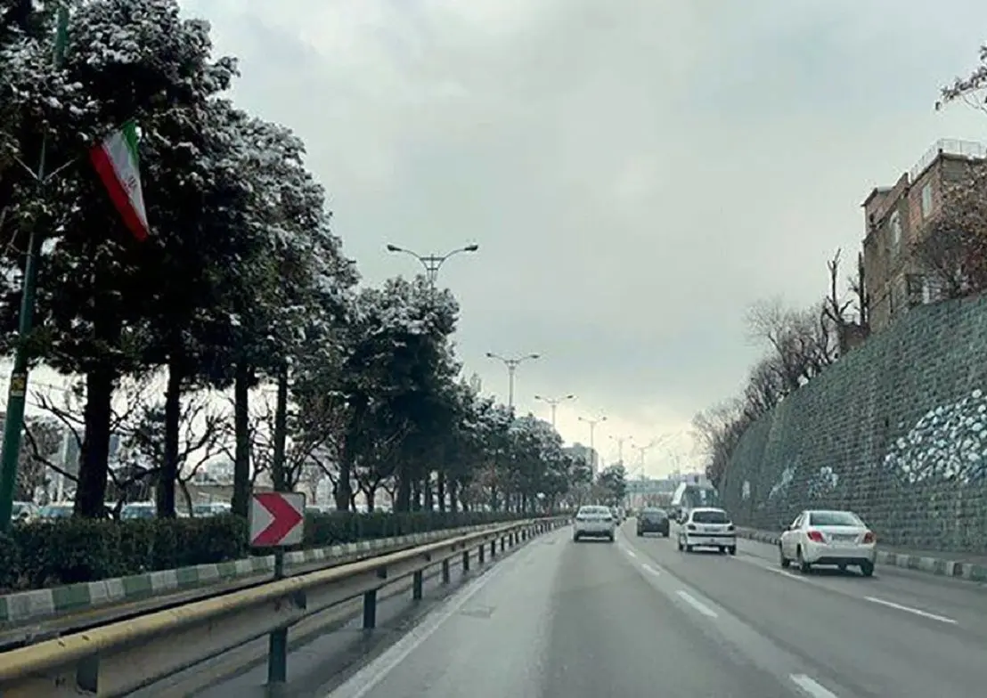  تهران قدیم؛ «بزرگراه چمران» وقتی اطراف اش بیابان بود؛ سال 49 + تصویر