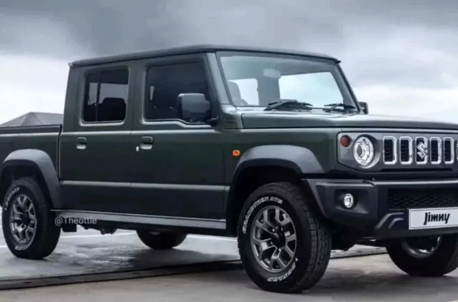 سوزوکی جیمنی پیکاپ 2025 یک وانت جذاب و ارزان!